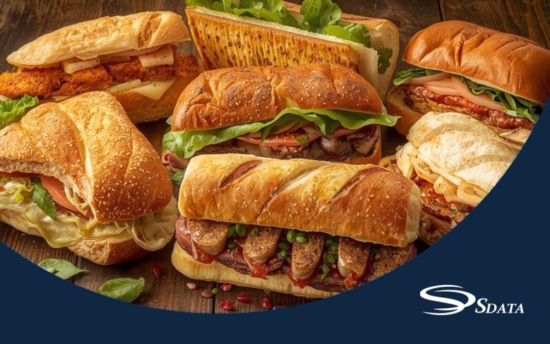 سایز بازار ساندویچ‌ها در کافه‌ها