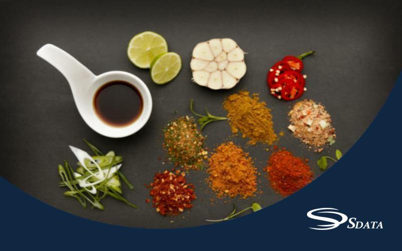 بازار چاشنی ها و طعم دهنده های غذایی