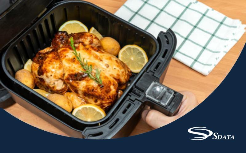 سهم بازار سرخ کن بدون روغن(air fryer)
